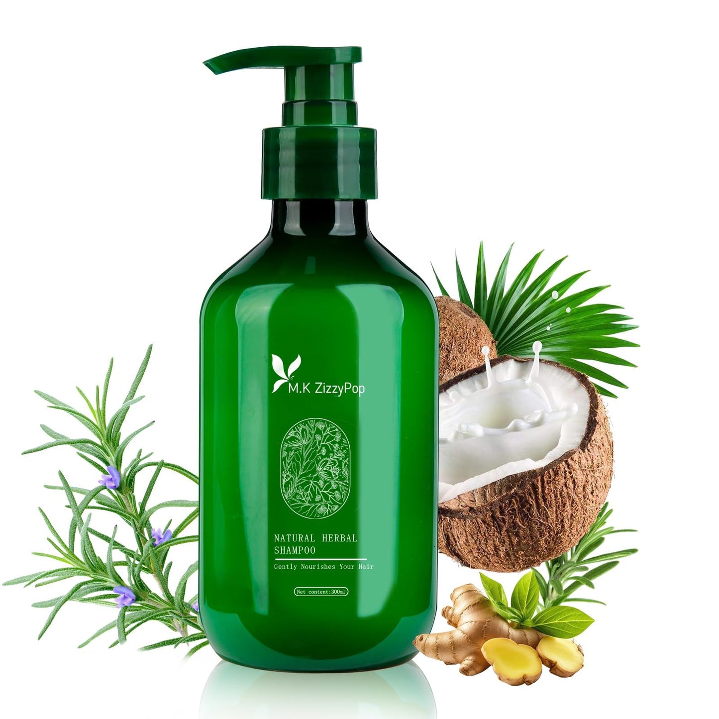 M.K ZIZZYPOP Rosemary Shampoo for Women and Men