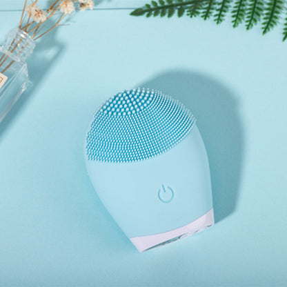 Electric Silicone Facial Cleansing Device - Waterproof