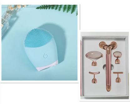 Ultrasonic Silicone Facial Cleanser